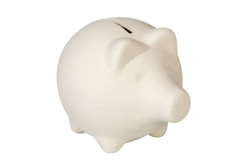 Festhető agyag malac persely