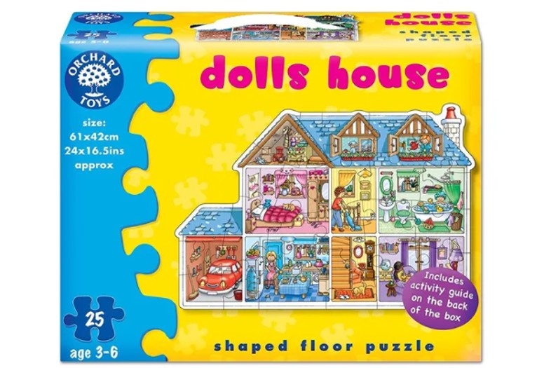 Babaház kirakó (dolls house puzzle)